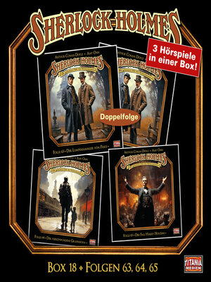 cover image of Sherlock Holmes--Die geheimen Fälle des Meisterdetektivs, Box 18